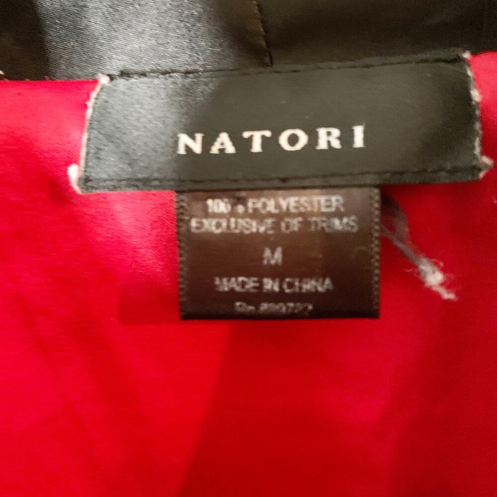 Natori 3/4 Sleeve Self-Tie Belt Robe Size M - Picture 5 of 9